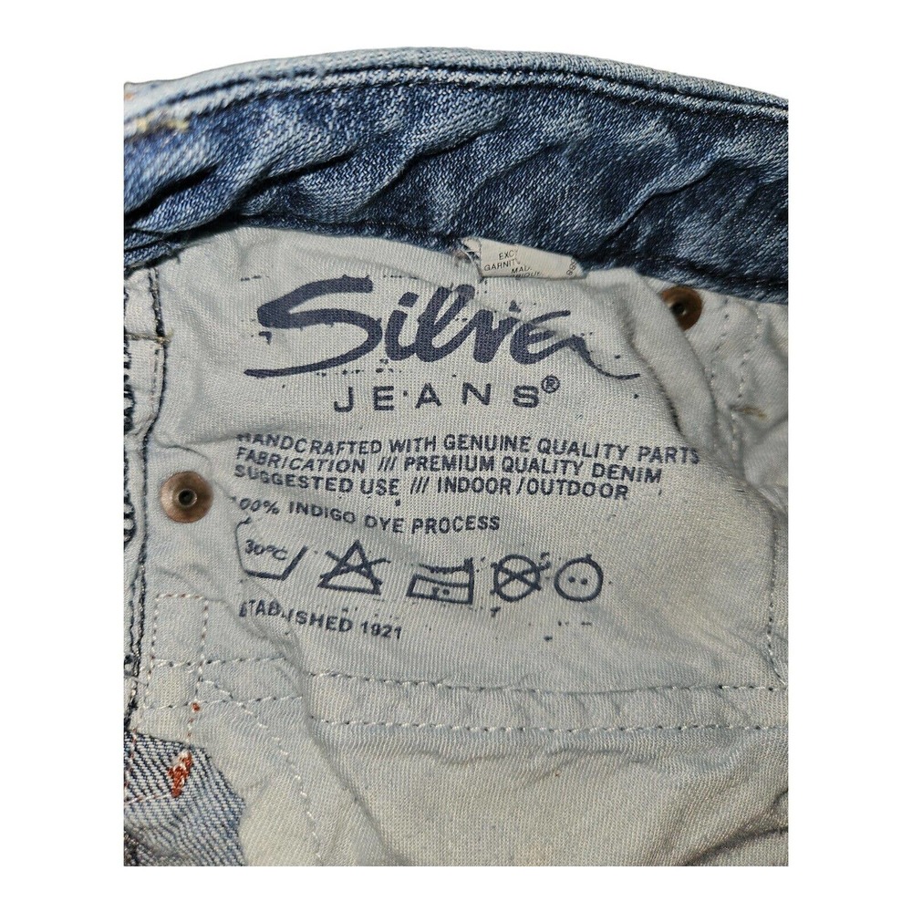 Silver Amie Blue Jeans Women's Size 28 - Picture 14 of 14